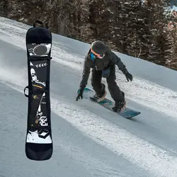 Custodia protettiva per borsa da Snowboard da 163cm a 174cm custodia regolabile per accessori per attività all'aperto viaggi per sport invernali