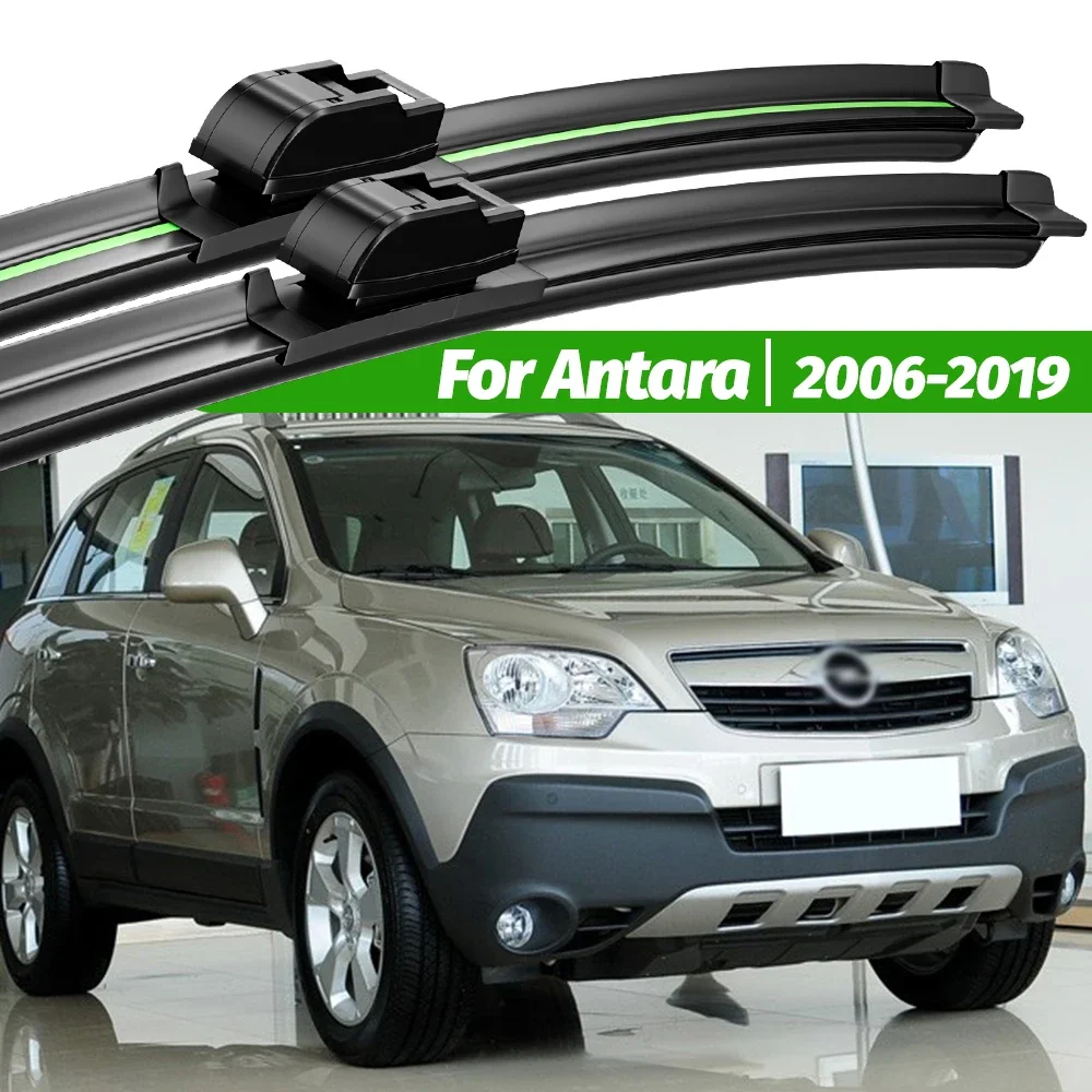 

For Opel Antara 2006-2019 2pcs Front Windshield Wiper Blades 2007 2008 2010 2013 2015 2018 Windscreen Window Accessories