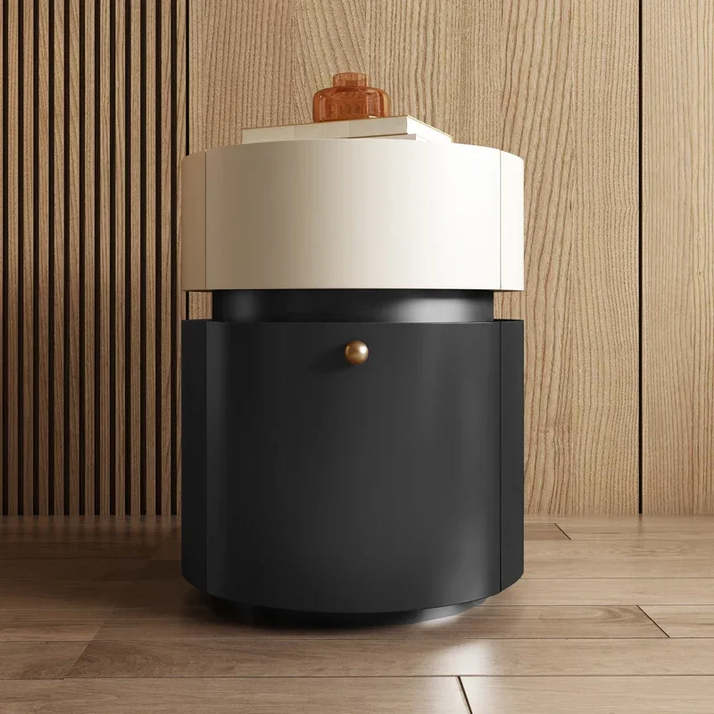 

Luxury Modern Nightstands Nordic Cheap Creative Makeup Wood Bedside Table Designer Mobile Mesita De Noche Dormitorio Furniture