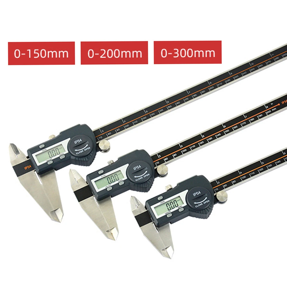 150/200/300mm electronic caliper for measuring outer diameter inner Built-in Bluetooth digital caliper for wireless transmission