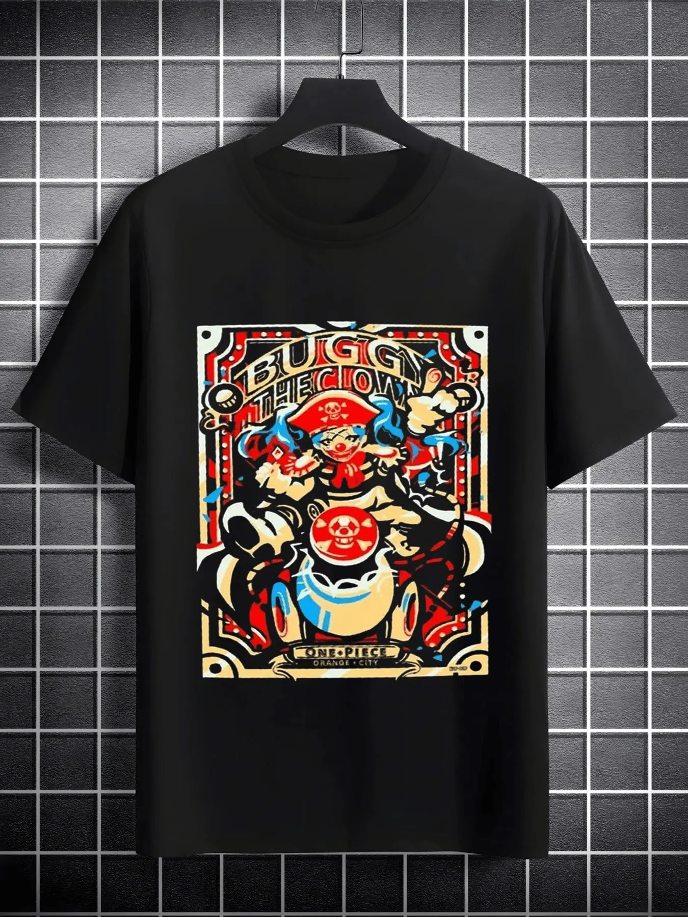 قطعة واحدة عربات التي تجرها الدواب المهرج أنيمي الرجال تي شيرت 2025 الصيف النساء قصيرة الأكمام عادية الجرافيك المحملة الشارع الشهير الكرتون طباعة قميص Y2k