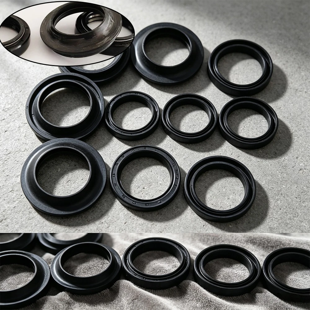 4pc/8/16pc-33x45x8/10 33*45 Front Fork Oil Seal 33 45 Dust Cover For YAMAHA 196 TW 200 2005-06 TW200 1987-2013 MAJESTY 250 1998-