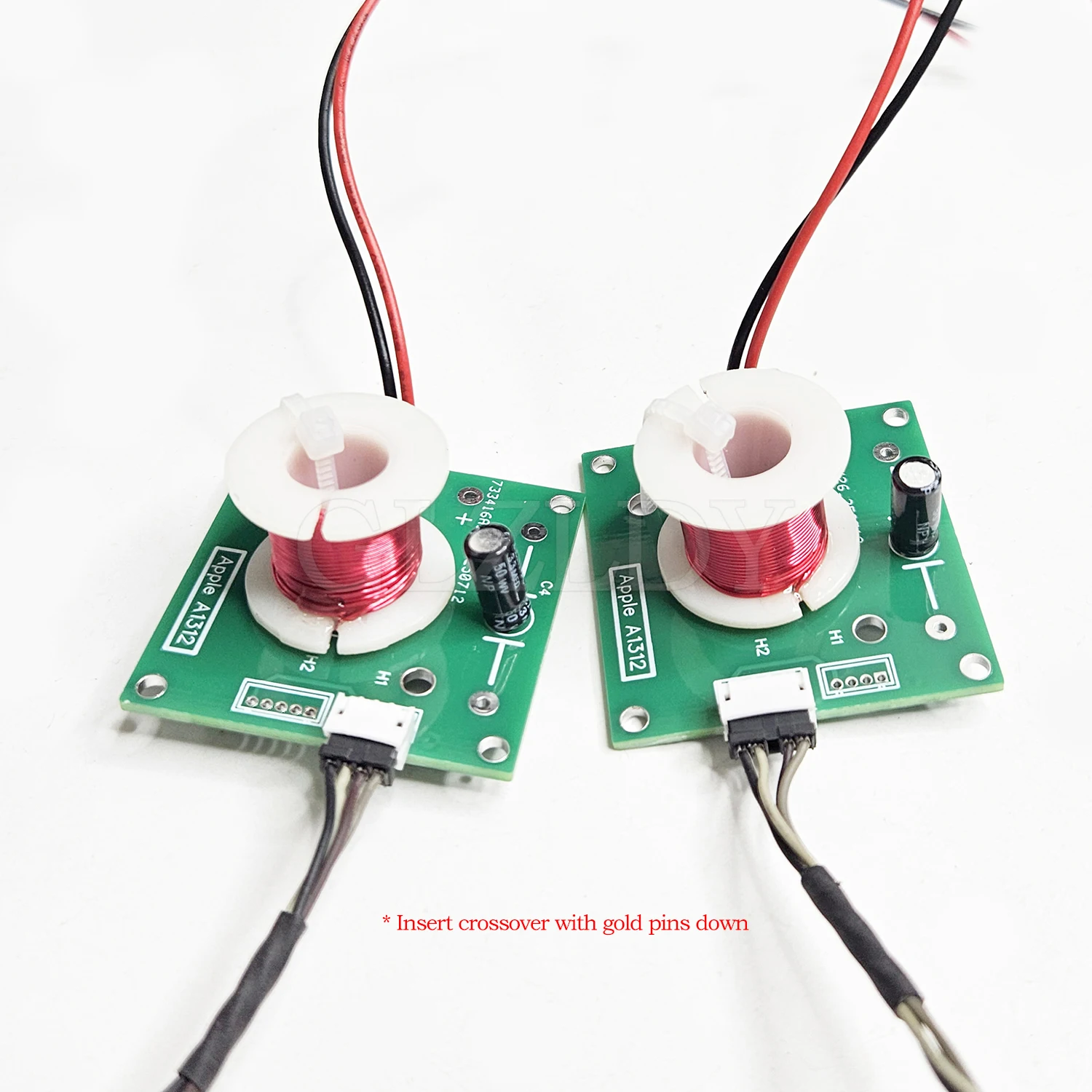 2-полосный динамик высоких частот, кроссовер, аудио твитер, низкочастотный динамик, кроссовер, фильтр, делитель частоты 4P + 5P для iMac A1311 A1312