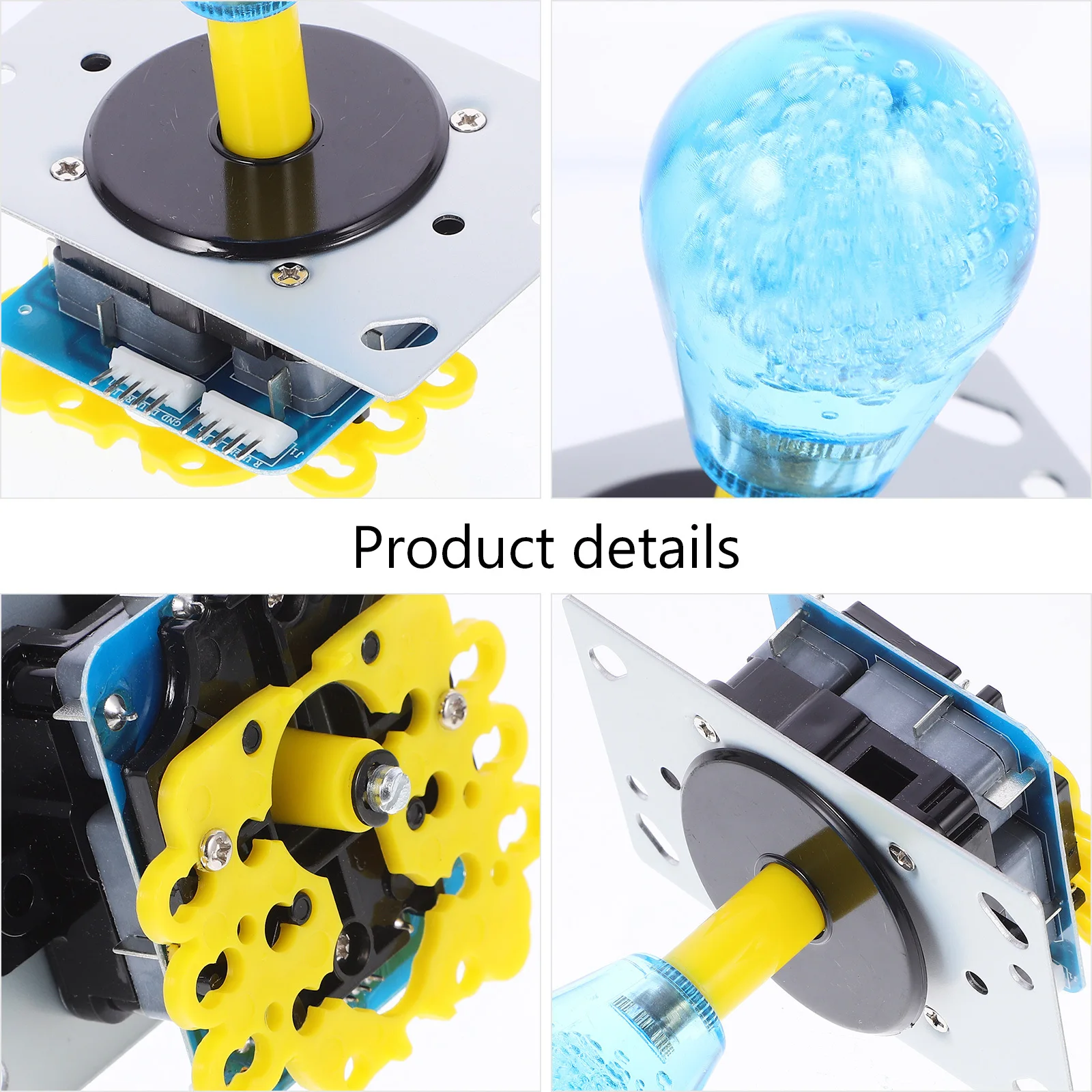 

Joystick Game Simulators Compatible Handle for Smooth Gaming Experience Reusable Game Controller Sticks Accessories Parts