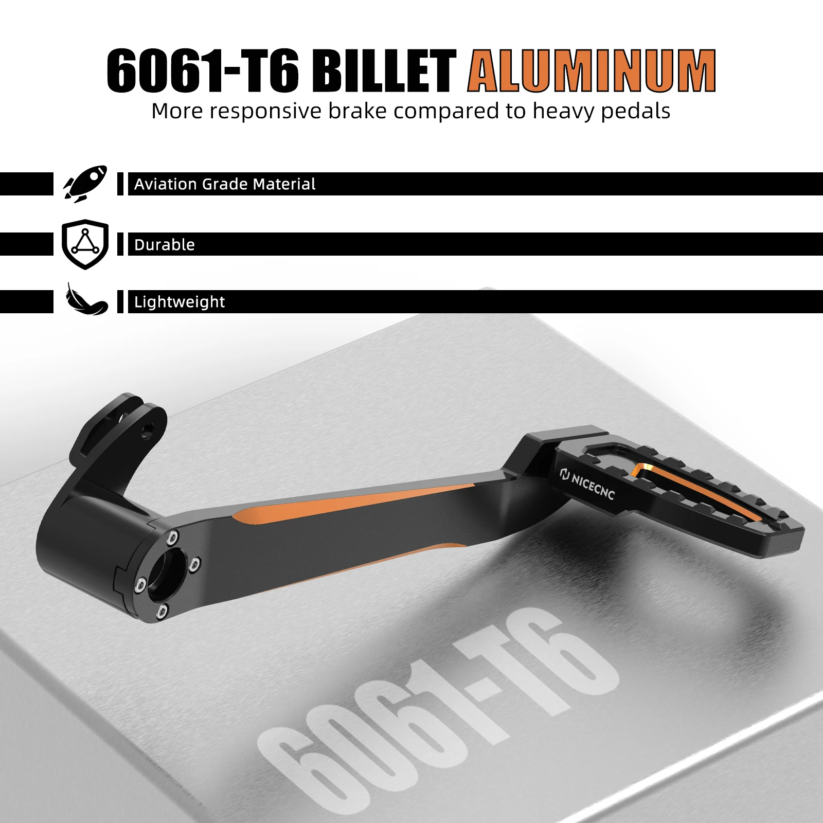 Für Harley Street Glide FLHX 2014-2023 Hinterradbremshebelpedal Road King FLHR Road Glide FLTRX Ultra Limited FLHTK Electra Glide – Detail 5