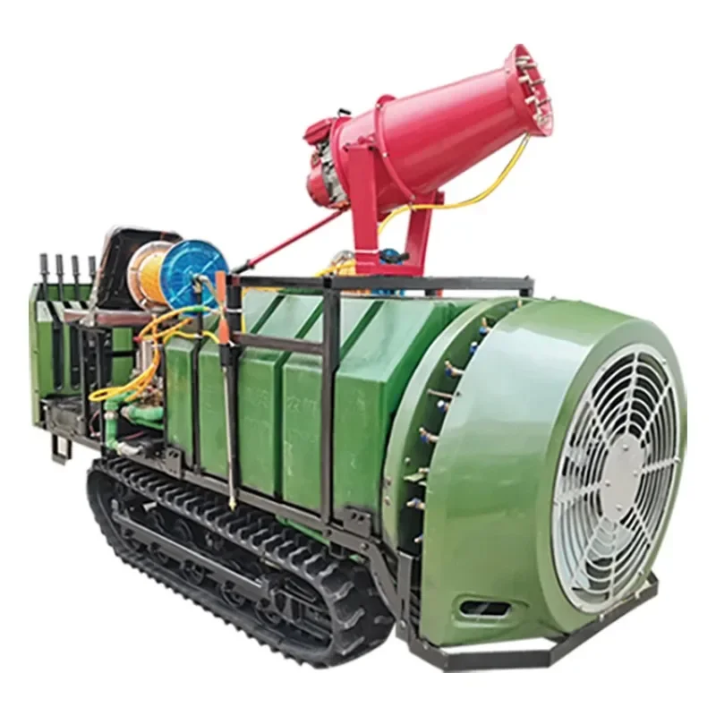 ISO9000 Factory 500L Pump Orchard Pesticide Farm Spray Machine Engineering Track Intelligent Remote Control Self Propelled
