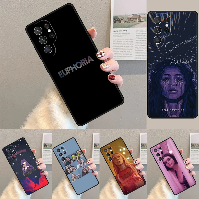 Coque de téléphone souple antichoc, série télévisée américaine Euphoria, pour Samsung Galaxy note 10 pro S26 Ultra S23 S24 FE S25 S21 S22 PLUS