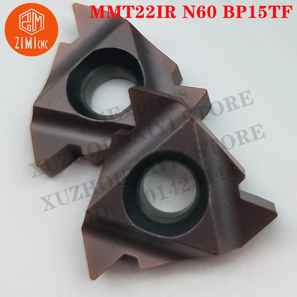 

MMT22IR N60 BP15TF MMT22IR N60 Thread Turning Tools Insert CNC Tools Turning Inserts mechanical Cutting Thread Metal Lathe Tools