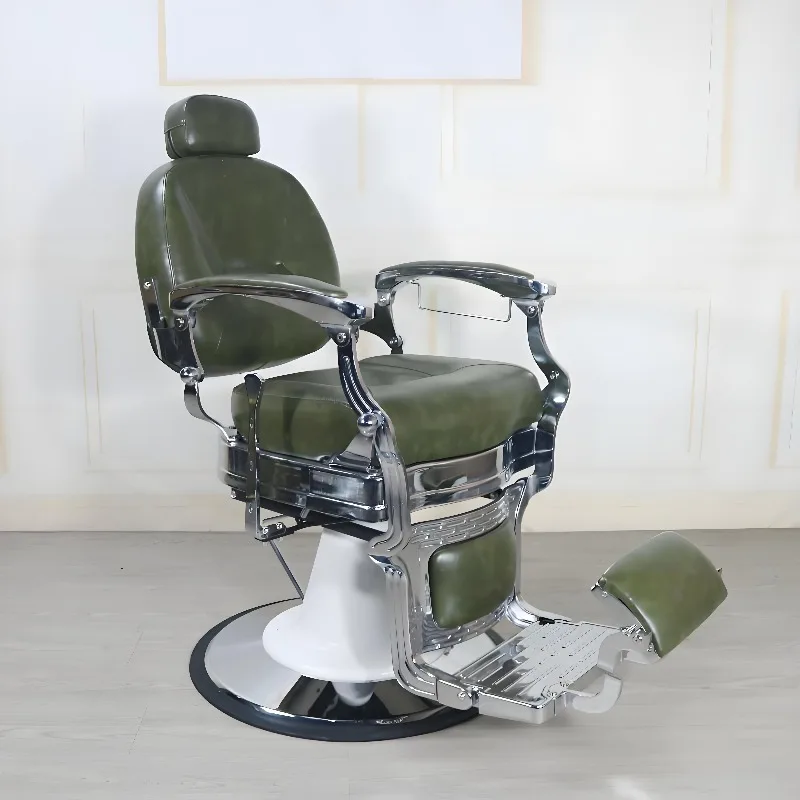 

New High Quality Wholesale Professional Synthetic Leather Salon Barber Chair 360-Degree Rotation Adjustable Height Ergonomic