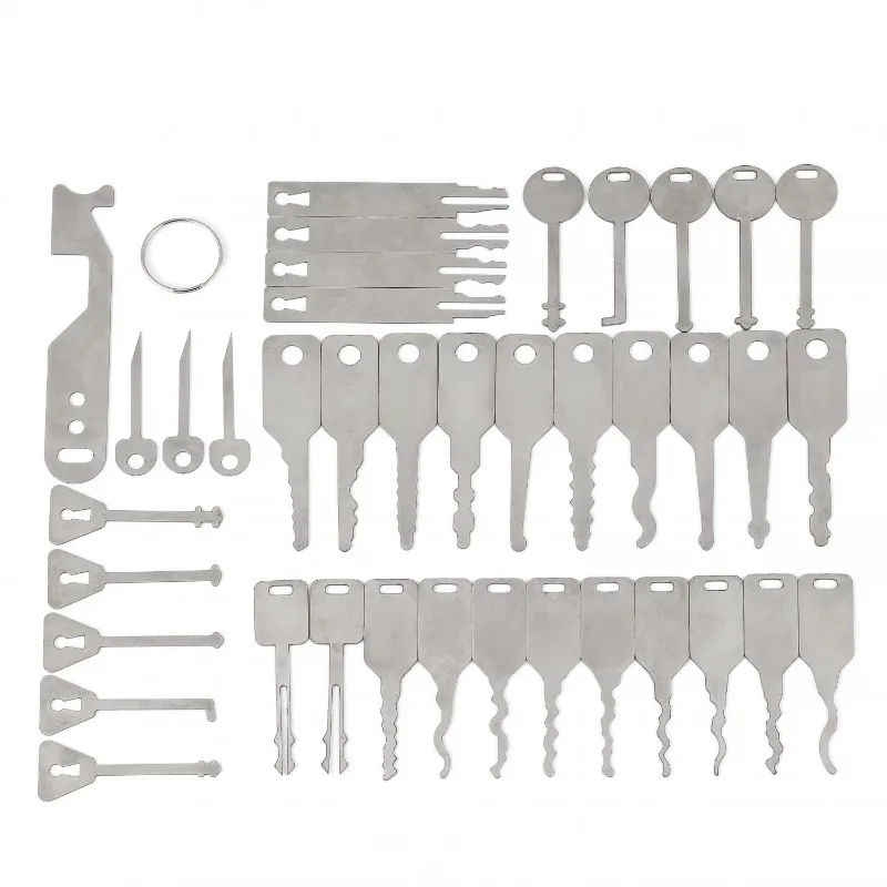 40pcs High-Quality Original Universal Door Lock Cylinder Locksmith Replacement Tool For Car Maintenance Manual Tool