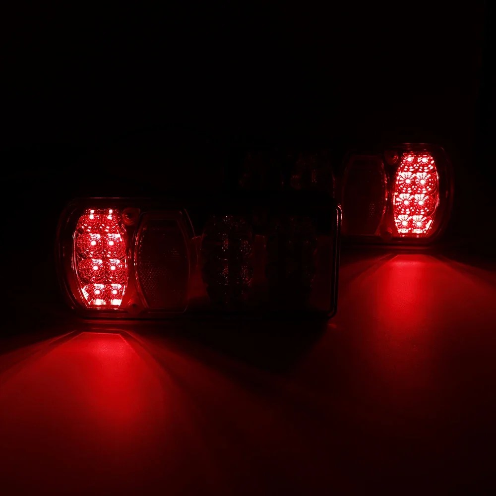 2pcs 12V 5.5 m Cable 13 Pin Plug Wiring Harness LED Tail Light Rear Stop Brake Light Signal Lamp Caravan Lorry Car Truck Trailer - view 6