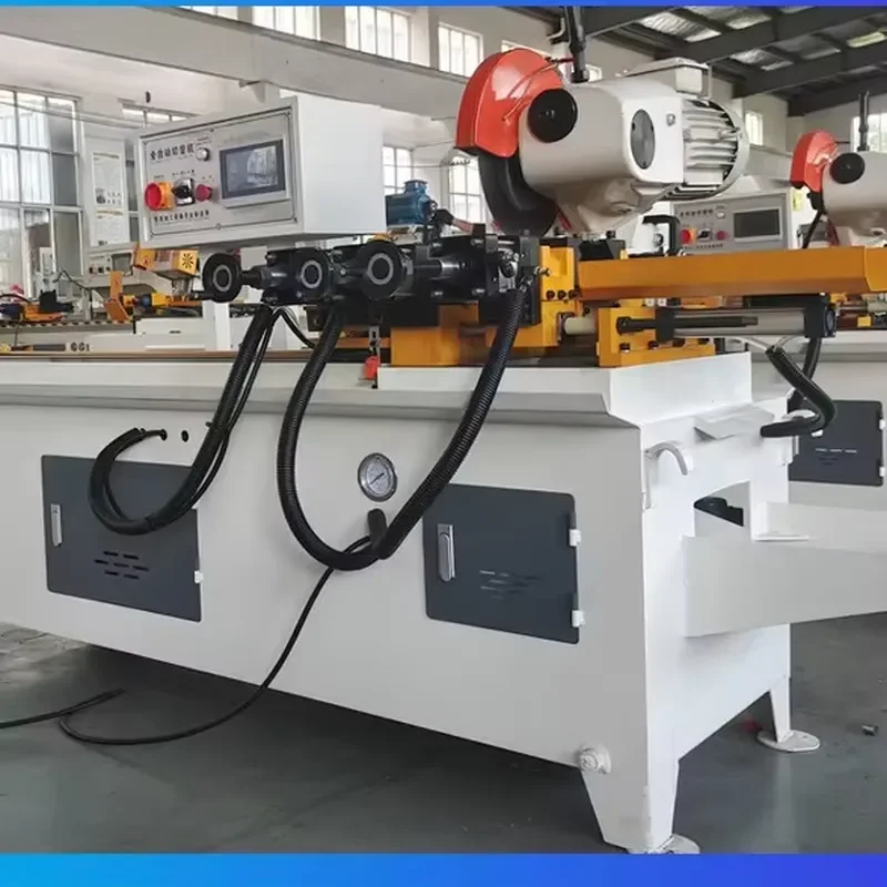 High Precision Automatic Pneumatic Pipe Cutting Machine for Stainless Steel and Carbon Pipes Energy Saving Burr Free Cutter