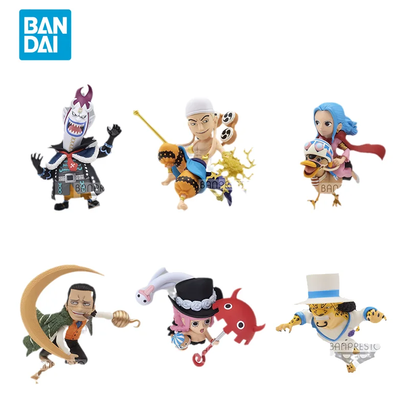 Bandai Original ONE PIECE Anime Figure WCF THE GREAT PIRATES 100 LANDSCAPES VOL.6 Action Figure Toys for Children Gift