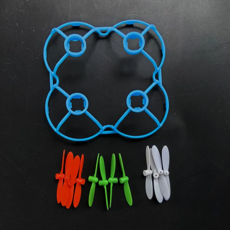 CX-10 CX 10 CX10 3sets propeller main blades 1pc protection cover guard Ring Mini RC Quadcopter Drone R/C Spare Parts