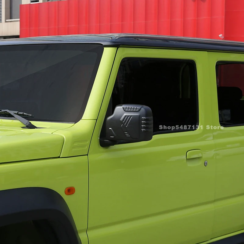 Car Door Side Mirror Cover Rearview Mirror Guard Cover Trim for Suzuki Jimny Nomade Exterior Accessories 2025