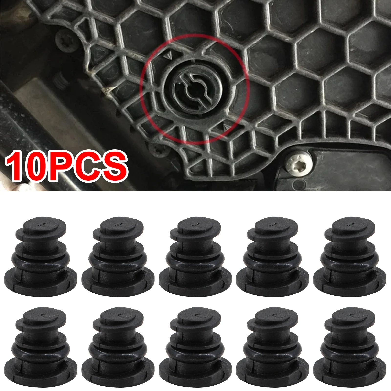 

10PCS Oil Pan Sump Plug 1.8 TSI 2.0 TFSI Petrol Engine Oil Drain Plug For Audi A3 A4 A5 A6 Seat VW Polo Passat B8 Golf 06L103801