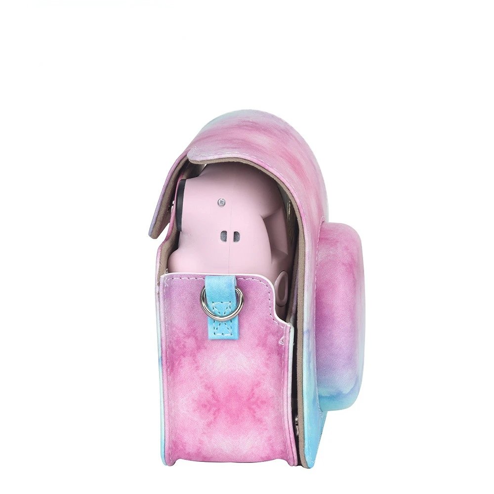 Fujifilm-Étui en cuir PU pour Instax Mini 12, fantastique appareil photo instantané, peinture à l'huile rétro, sac de protection lancé, accessoires