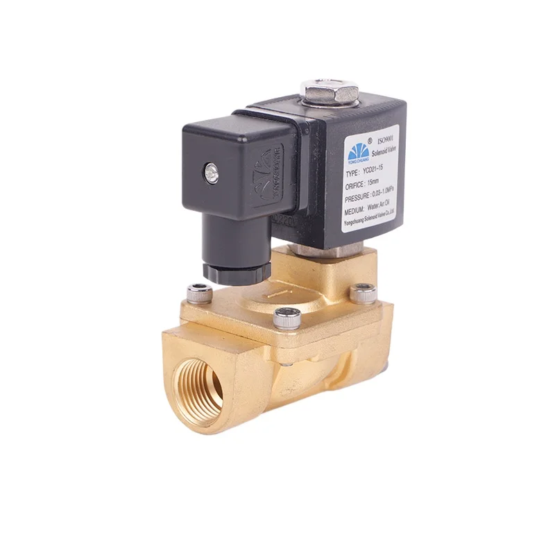 YCD21 Pilot Diaphragm Solenoid Valves, Normally Closed Diaphragm