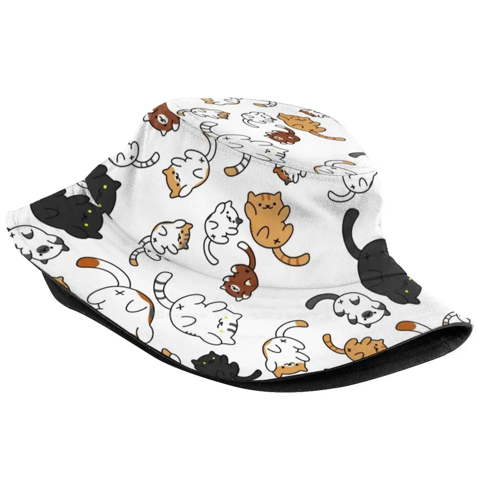 Nekoatsume | Neko Atsume Collector Unisex Summer Cap Sunscreen Hat Nekoatsume Kawaii Harajuku Neko Atsume Cats Special