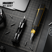 JAKEMY-8197 Precision screwdriver set 14 in 1 magnetic Phillips and Torx screw Driver bits suitable for iPhone PC and camera DIY