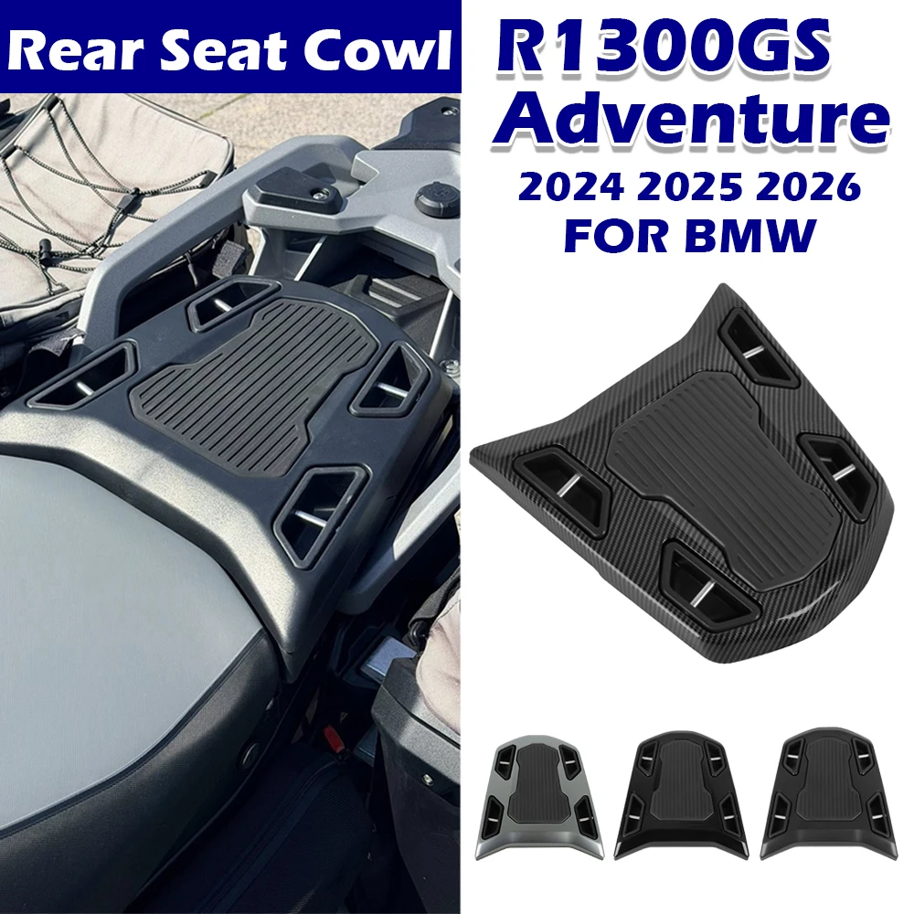 Rear Seat Cowl For BMW R1300GS Adventure 2024-2026 R1300 GS Pillion Seat Passenger Luggage Rack Tail Fairing