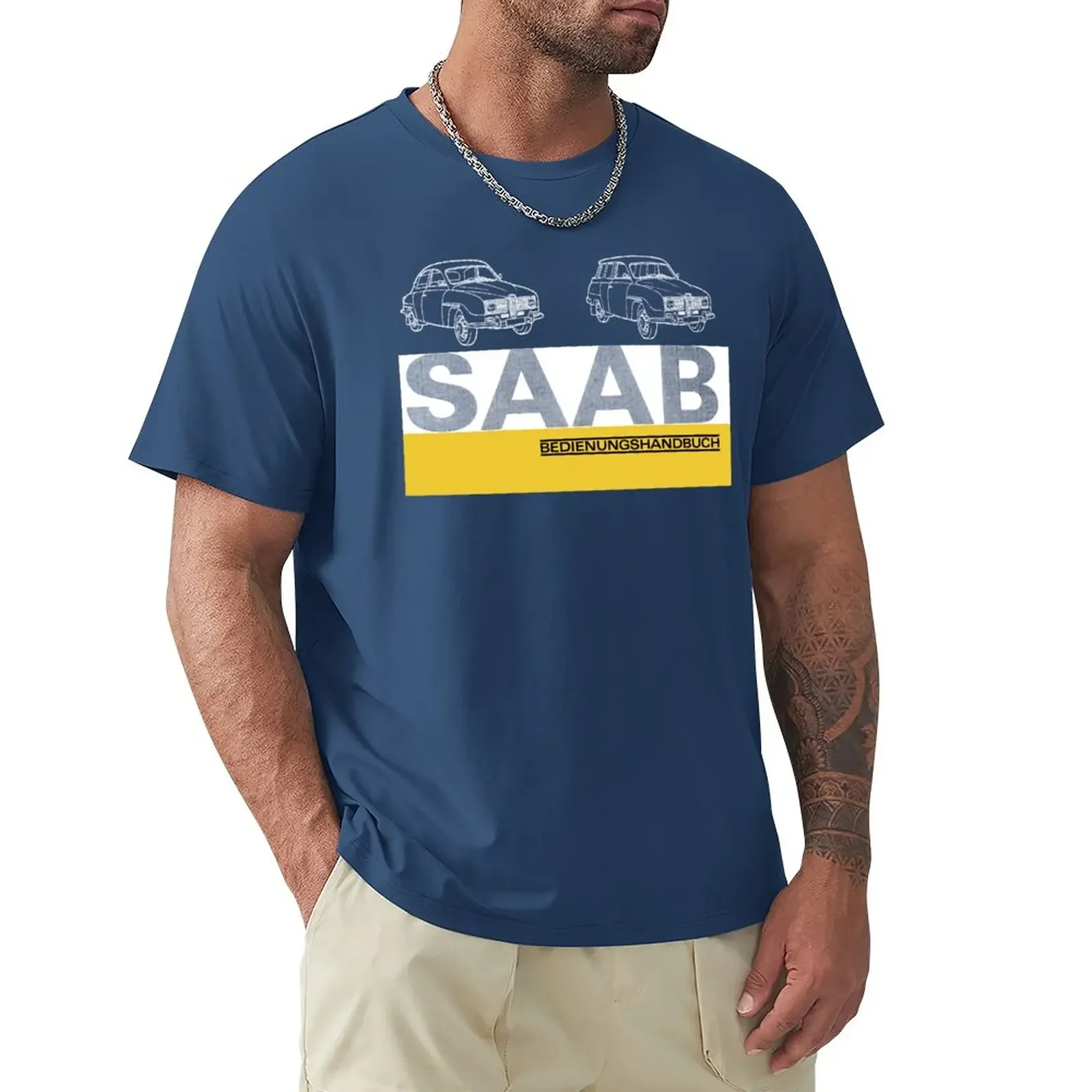 

SAAB 95 and 96 - OWNER'S HANDBOOK T-Shirt cute clothes tops oversizeds mens t shirts pack tops oversized men clothes