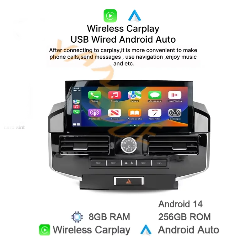 

Android 13 Car Multimedia Radio Recorder Player Stereo For TOYOTA LAND CRUISER 200 LC200 2016 - 2020 GPS Navigation Head Unit