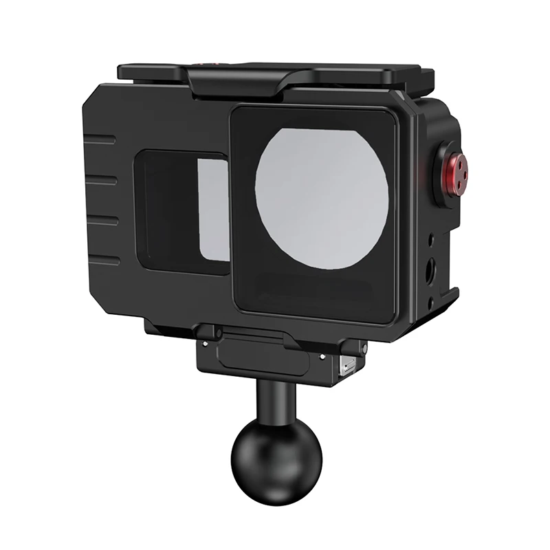 

Deep Sea 80M Underwater Camera Case for DJI Action 5 Pro 4 3 Aluminum Alloy Housing Magnetic Quick Release Tripod Adapter Mount