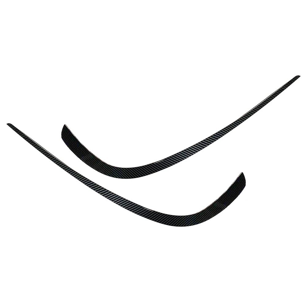 Auto Front Bumper Lip Splitter Spoiler Decoration Trim For Mercedes-BenzAMG E-Class Coupe C207 2013 2014 2015 2016 Sport Version