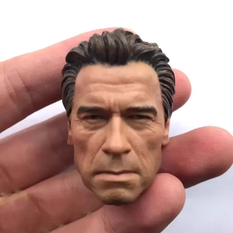 Cabeza de hombre duro americano a escala 1/6, modelo playado de cabeza de hombre musculoso para colección de figuras de acción de soldado masculino de 12 pulgadas, Juguetes DIY
