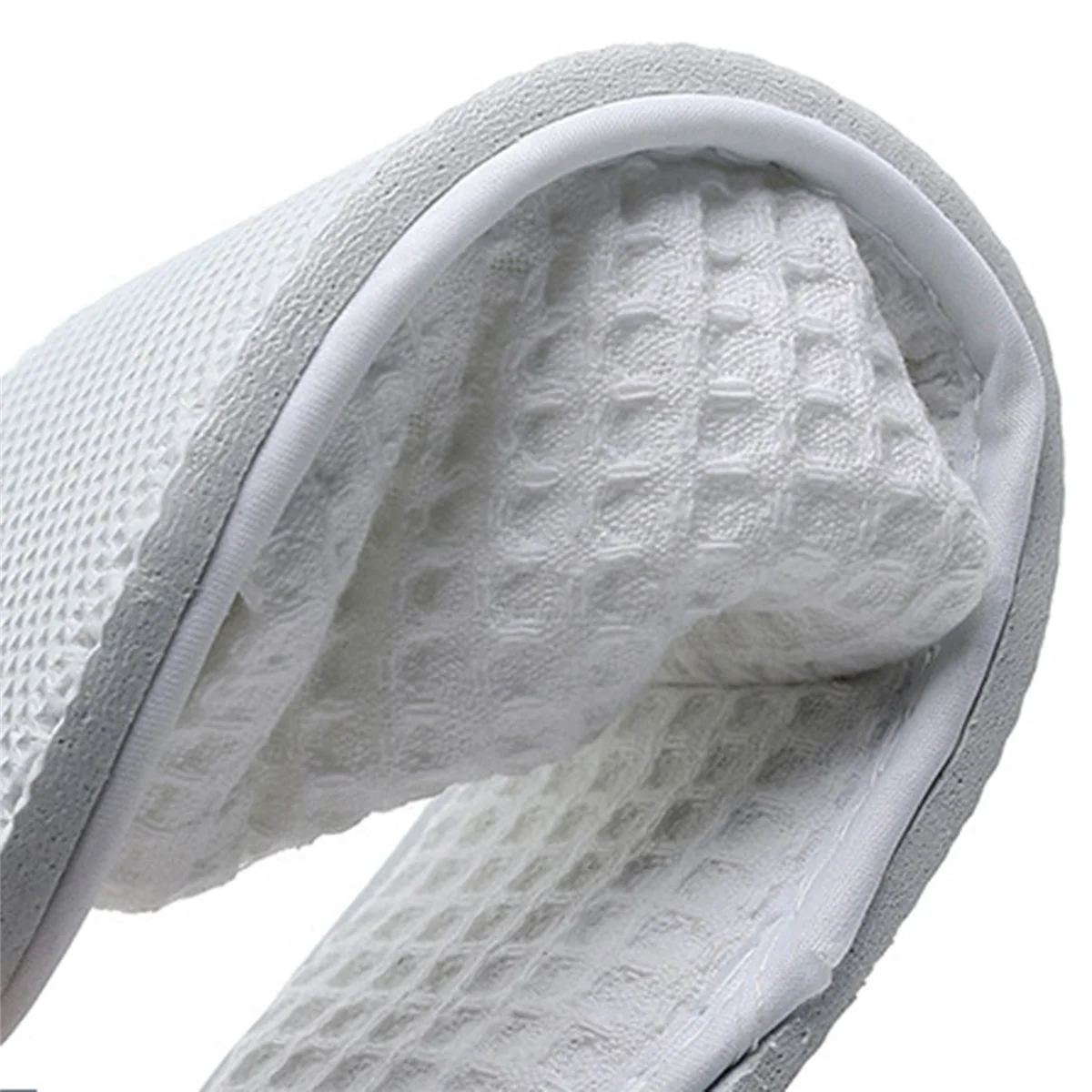 

B74A Spa Slippers, 15 Pairs Open Toe Toe Disposable Slippers Fit Size for Men and Women for Hotel Home Guest Used