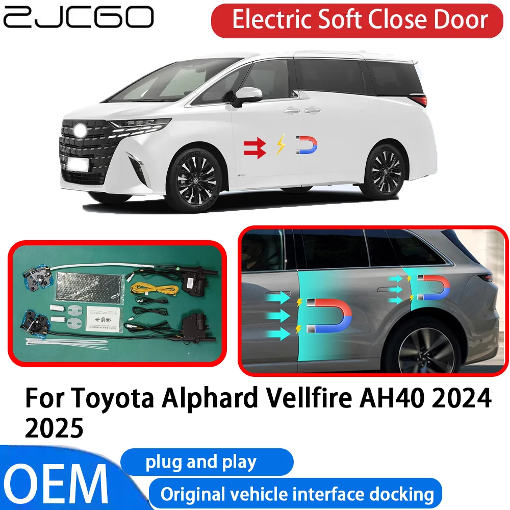 

for Toyota Alphard Vellfire AH40 Car Automatic Electric Soft Close Door Closer System OEM Plug and Play Comfort Closing
