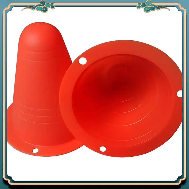 

Мягкий пластиковый маркер для ловкости для футбола, футбола — катание на коньках в помещении и на открытом воздухе — тренировочные конусы для тренировок и игр, простые в использовании