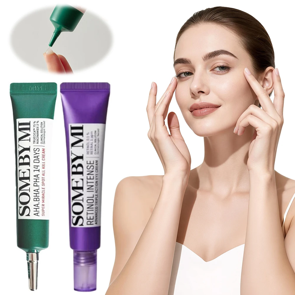 

SOMEBYMI крем для глаз с ретинолом 30 мл крем для лица для мгновенного удаления прыщей 30 мл корейский набор для ухода за кожей