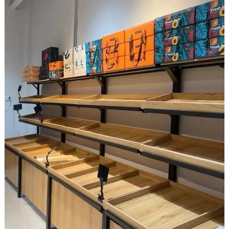 Fruit Shelf Display Rack Supermarket Vegetable Commercial Store Creative Multi-layer