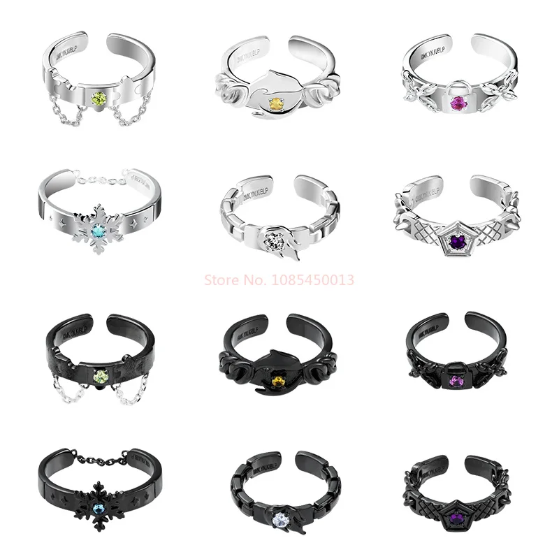 Nuovo autentico Blue Lock Anime Derived Ring Blind Box Accessori per la decorazione di moda Giocattoli circostanti Regali per festival e compleanni