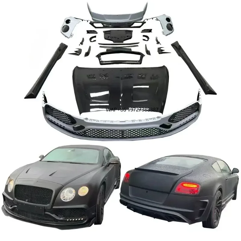 

For Continental GT - Mansory Style Carbon Fiber Exterior Kit