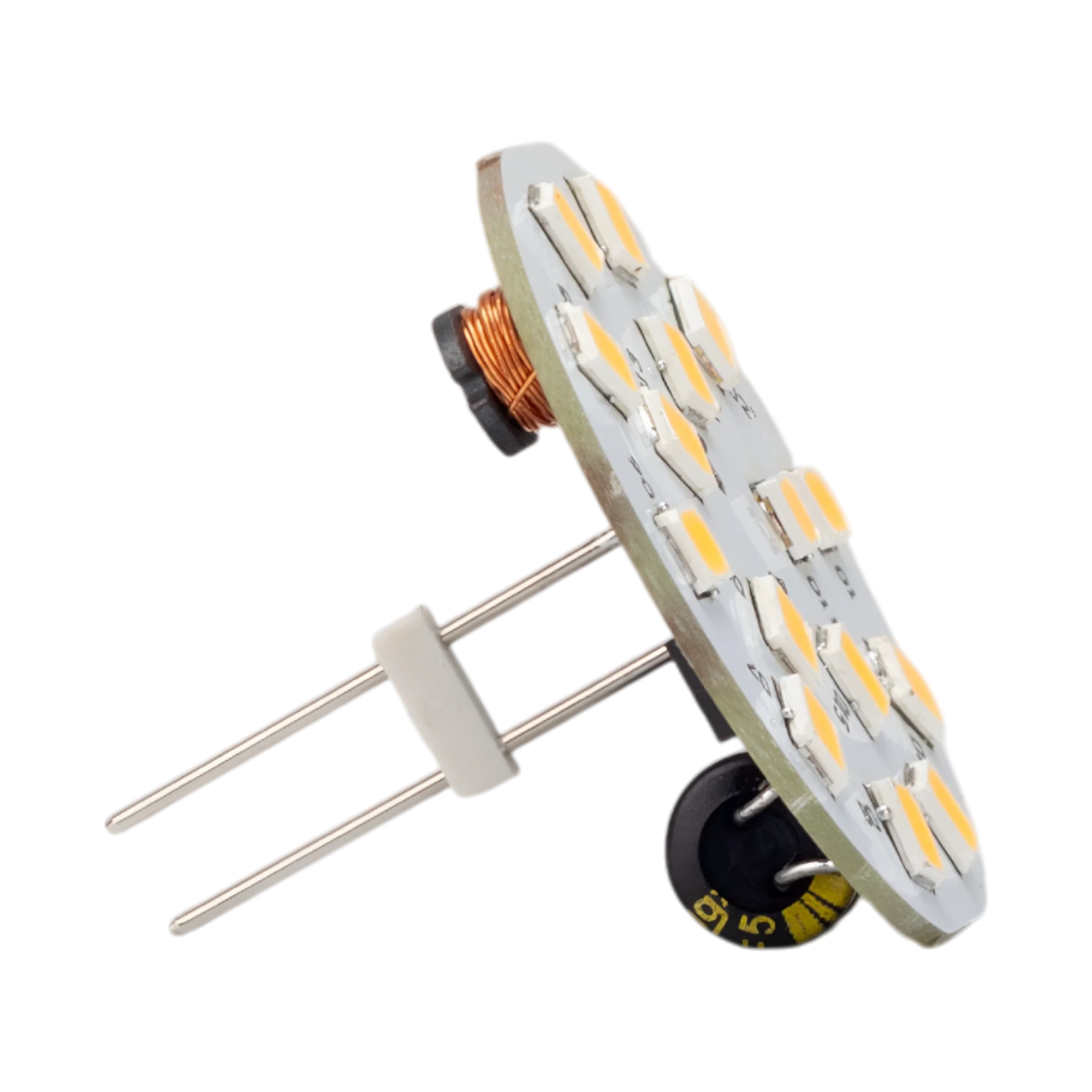 G4 LED Bulb Bi-Pin Dimmable 3W 15 SMD 2835 Round Board AC/DC 10-30V 12V 24V Halogen Replacement for RV Camper Boat