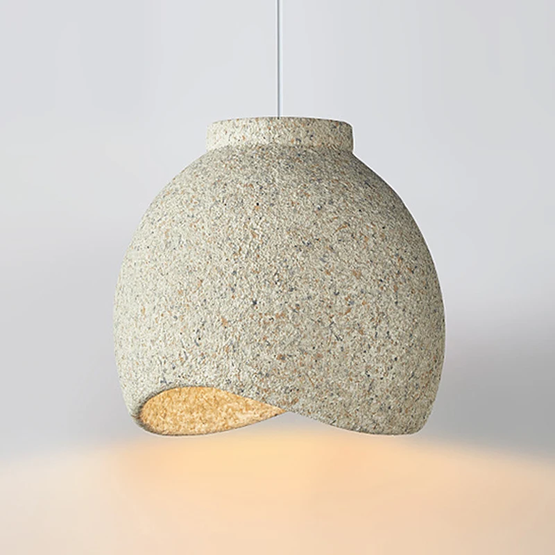Modern Wabi Sabi Restaurant Star Point  Chandelier Nordic Designer Model Apartment  Droplight Nostalgia LED Home Pendant Lamp