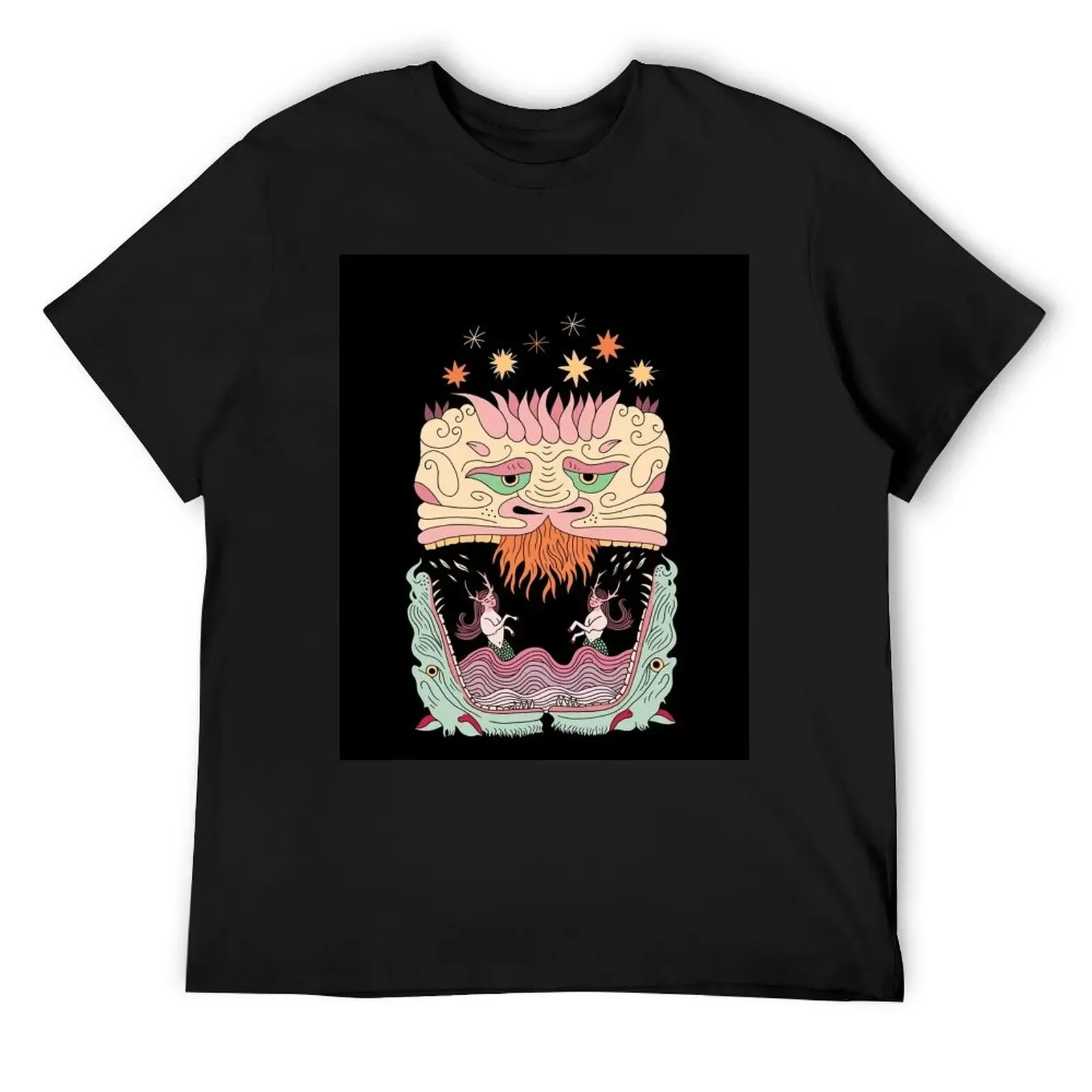 

Dragons & Mermaids T-Shirt graphic shirts customizeds Louboutins clothing for men