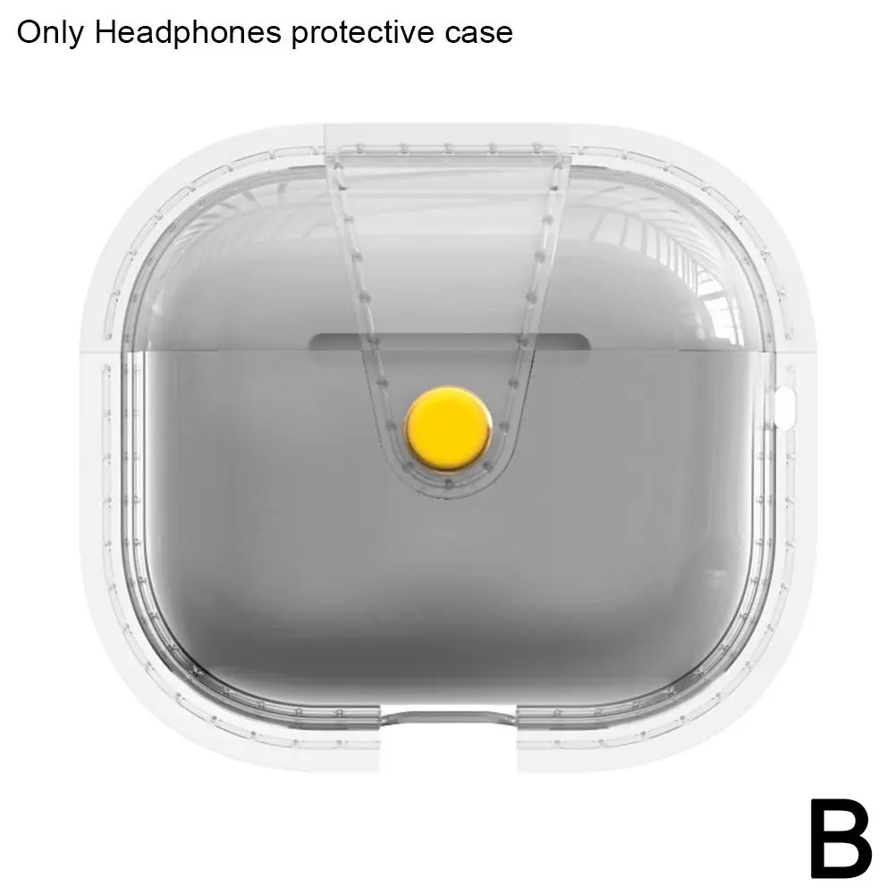 Suitable For 4 Earphone , Magnetic Earphone , Anti-drop Tpu Protective , With Round Buckle F5j9