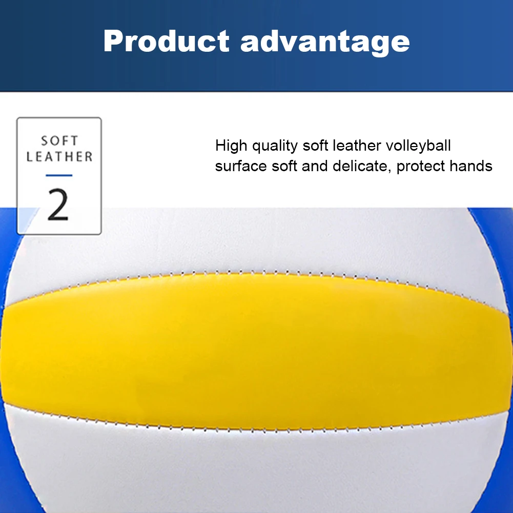 

Size 5 Volleyball Professional Competition Volleyball Waterproof Sports Training Ball Recreational Volleyball for Indoor Outdoor