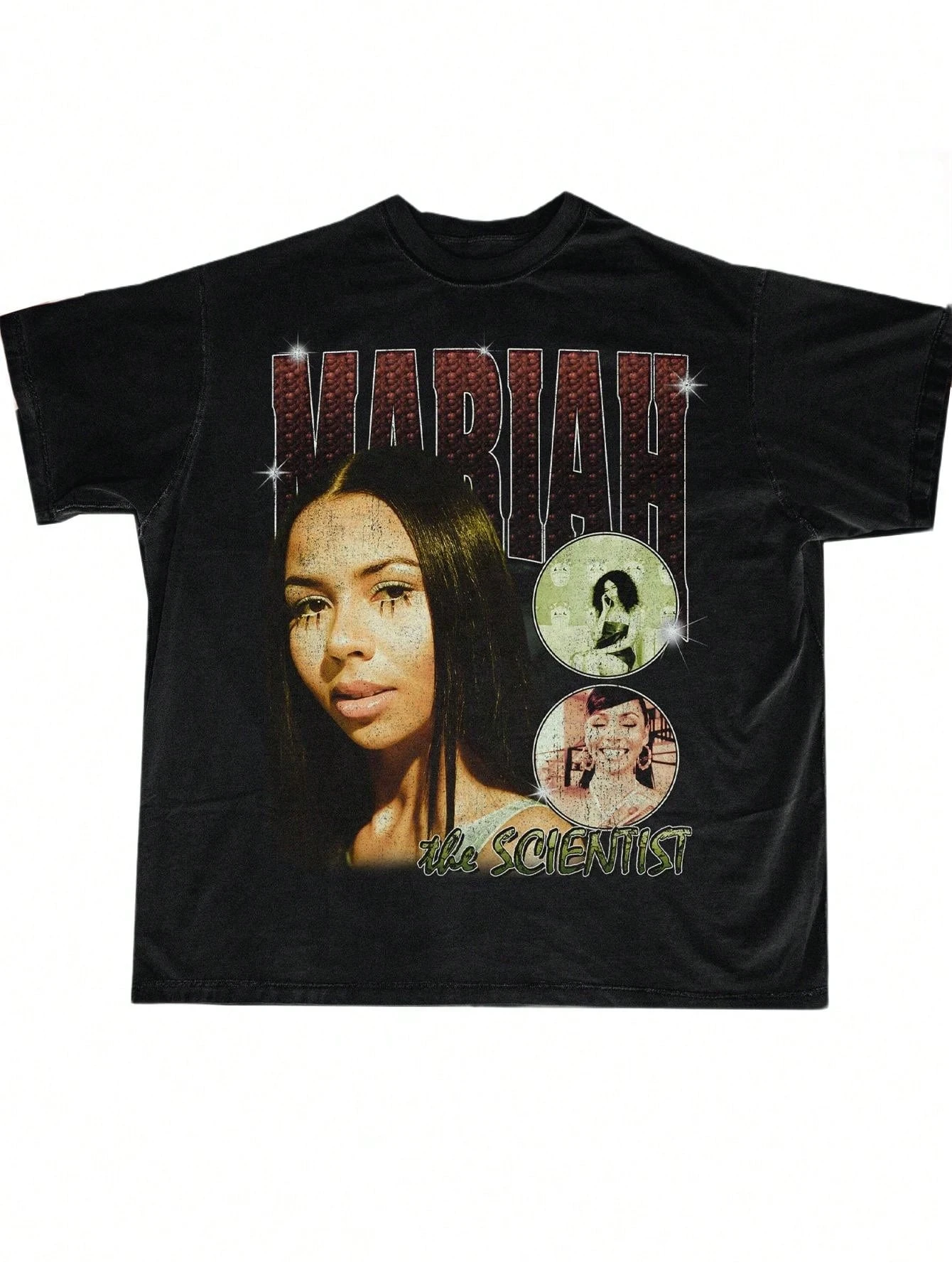 High Street Hip Hop américain rétro Design drôle Y2k haut à manches mi-longues coton été T-shirt à manches courtes pour hommes et femmes