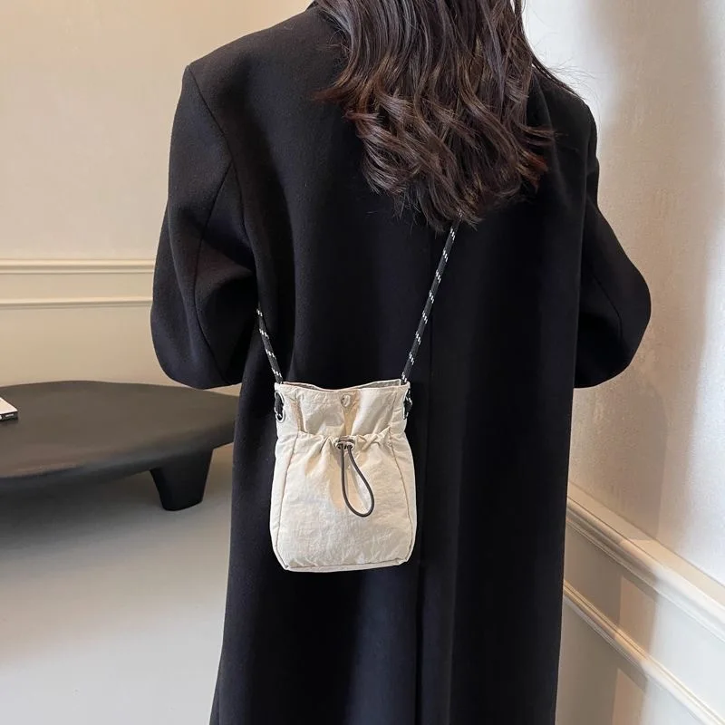 Nylon Crossbody Bag, Mini Phone Wallet, Multifunctional Canvas Shoulder Carrying Phone Bag Handbags Crossbody image 2
