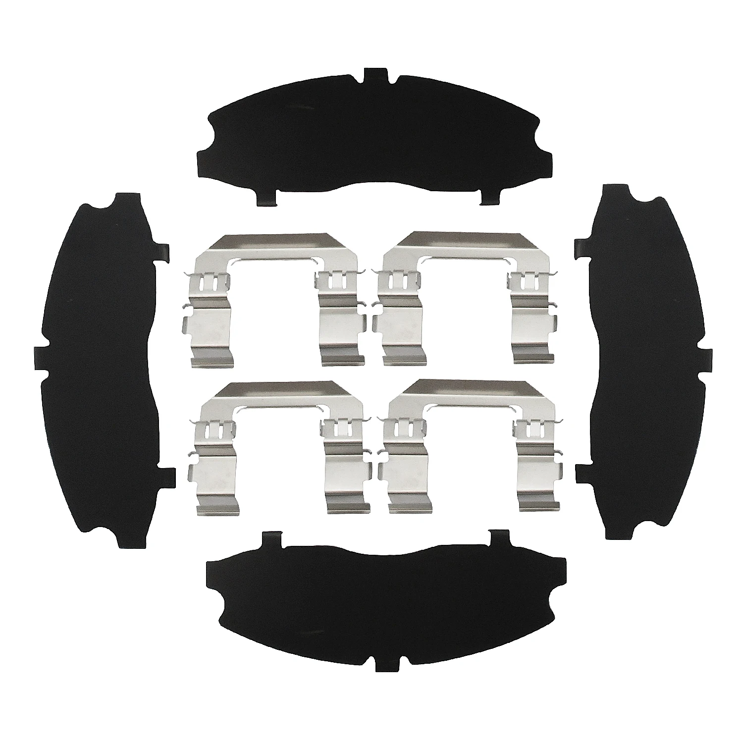 Front Disc Brake Pads Hardware Repair Kits For Nissan Desert Thunder Frontier Hardbody King Cab NP300 Navara Xterra 41080-VK126