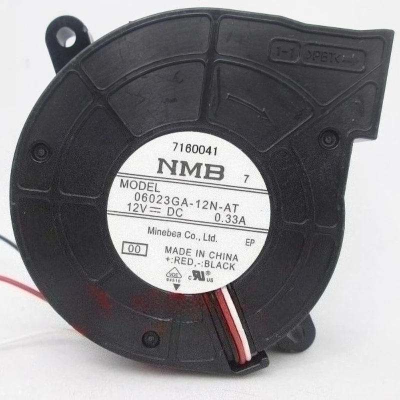 Original 06023GA-12N-AT NMB 6023 12 V 0,33 A 6 CM Projektor Turbine Kleines Gebläse