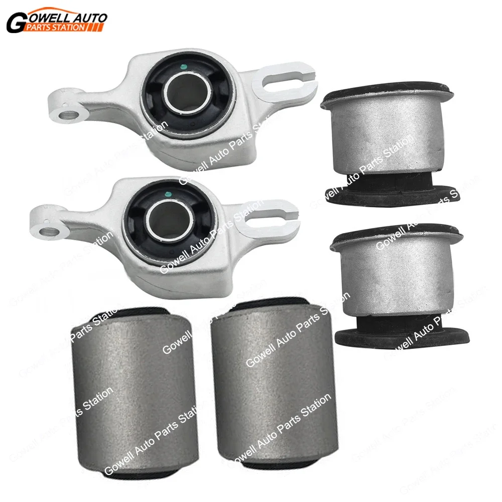 5168158AA, 5168158AB, 68022600AD K201335  K201261 6pcs Control Arm Bushing Kits for Jeep Grand Cherokee Dodge Durango 2011-2015