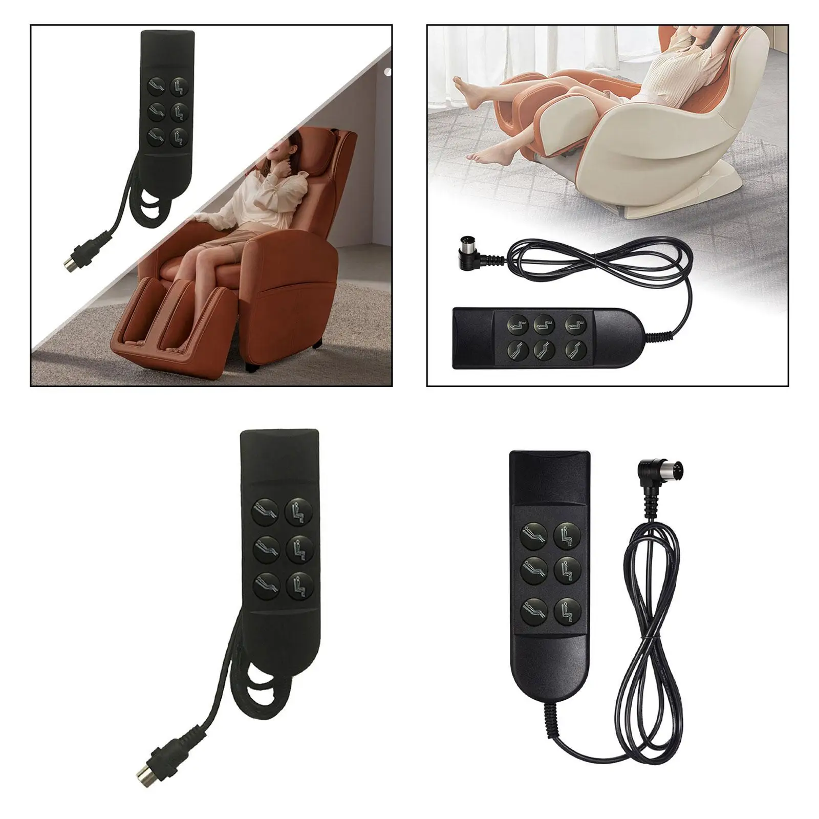 Electric recliner Controller Multifunction Lift Chair Parts recliner Lift Controller Switch for Office Bedroom Hotel Household