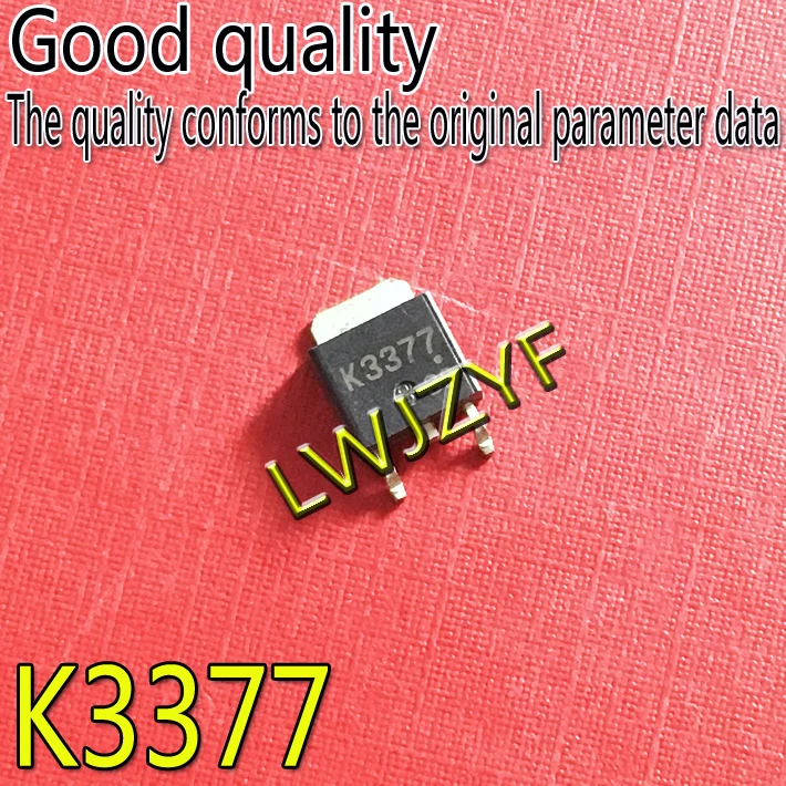 (10Pieces) New 2SK3377 K3377 TO-252  60V 20A MOSFET Fast shipping