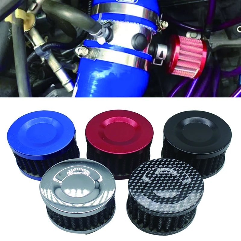 Universal Motorrad Auto Kleine 12MM Luftfilter Turbo High Flow Racing Kalten Lufteinlass Filter Pilz Kopf Auto Zubehör